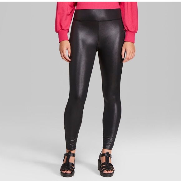 Wild Fable Pants - Wild Fable Faux Leather Leggings